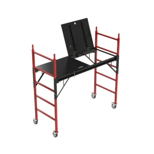 Build Frames Steel Adjustable Baker Scaffold 6.24-ft H x 12-ft, 1100-lb Capacity